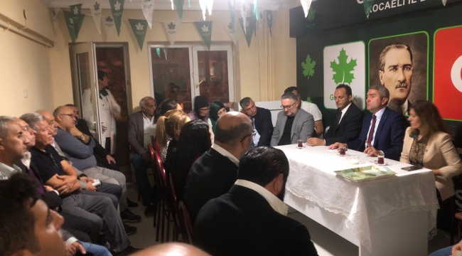 Temurci, Kocaeli’de vatandaşı dinledi