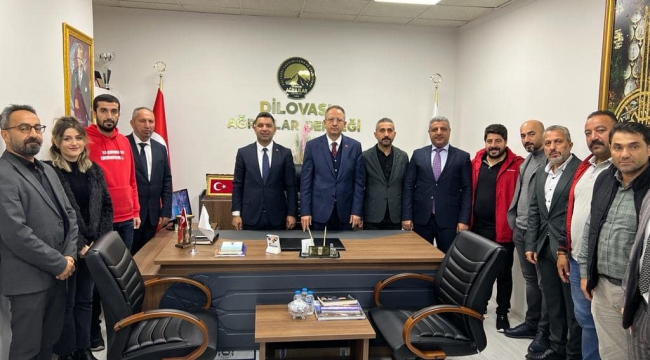 Dilovası Ağrılılar, Kaymakam Kubilay'ı ağırladı