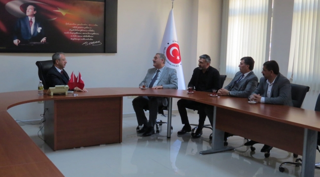 Erzurumlular Vakfı'ndan Kaymakam Kubilay'a ziyaret
