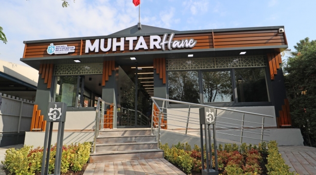 Kocaeli'de Muhtarhane hizmete açıldı