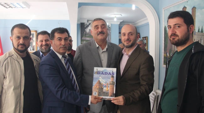 Önal ve yönetimi, bu kez KİHMED ve SP'lileri ağırladı