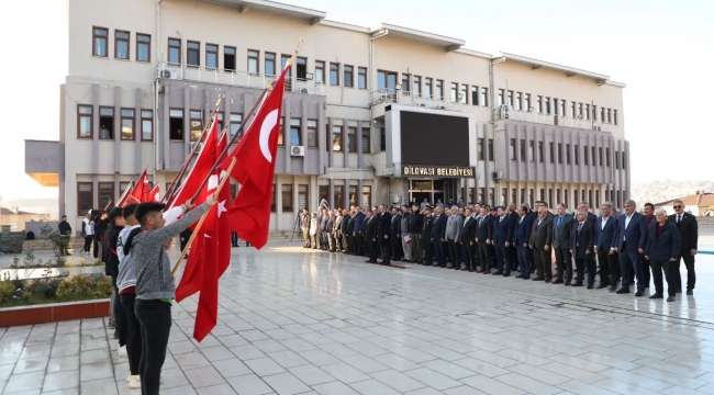 Gazi Mustafa Kemal Atatürk; Dilovası'nda anıldı