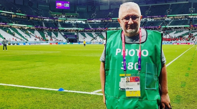 Gebzeli gazeteci Mesut Işık Dünya Kupası'nda