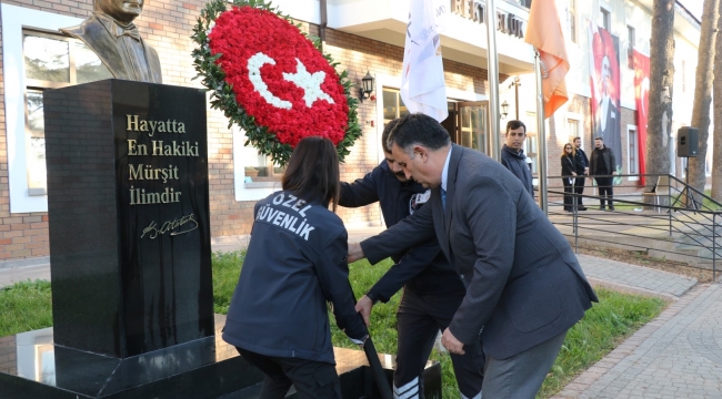 GTÜ'de Ulu Önder Atatürk törenle anıldı
