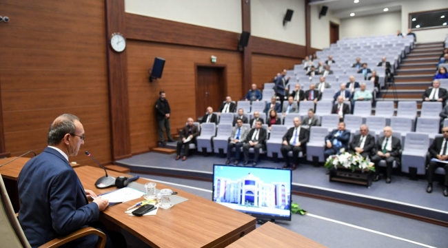 İl İdare Şube Başkanları Toplantısı yapıldı