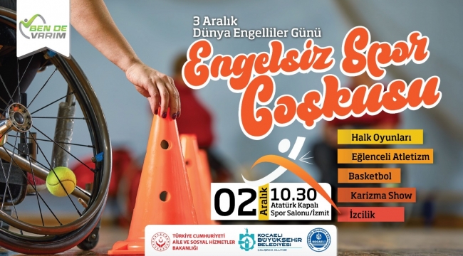 Engelsiz Spor Coşkusu Kocaeli'de