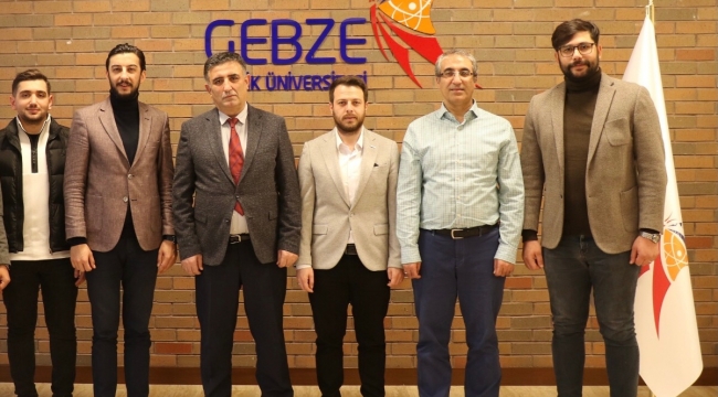 Genç Müsiad Gebze GTÜ Rektörü Mantar'ı ziyaret etti