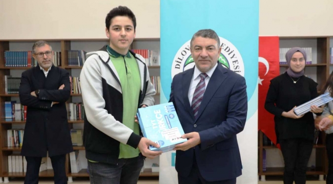 Başkan Şayir'den lise son sınıf öğrencilerine büyük jest