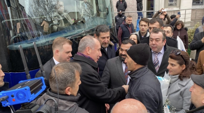 Muharrem İnce, Darıca'da esnaflarla buluştu