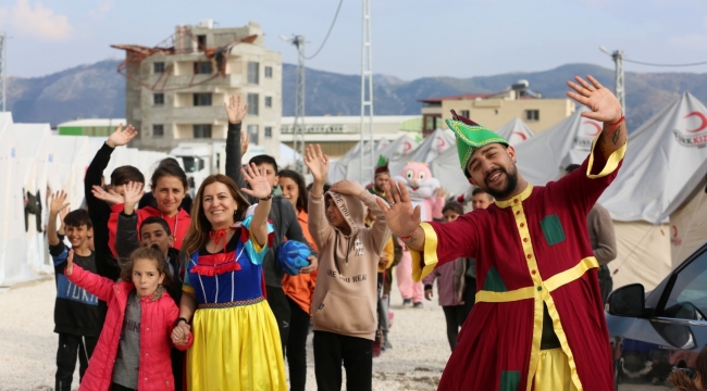 Çocuklar yeniden gülmeye başladı