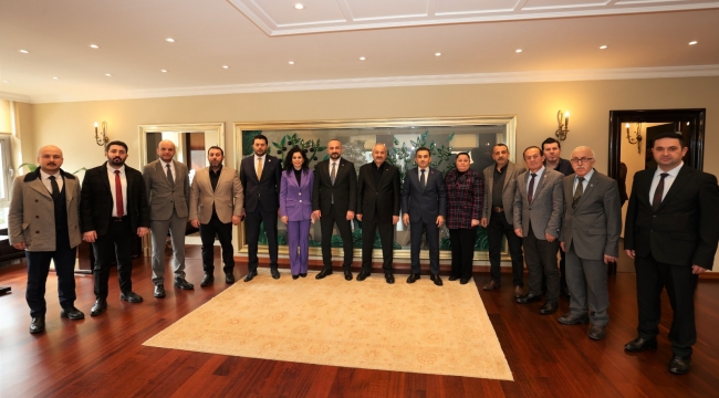 MHP İl Başkanı Demirbaş'tan Başkan Büyükgöz'e iade-i ziyaret