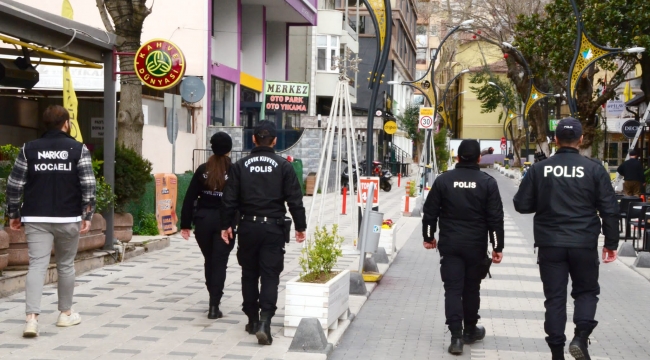 Kocaeli Polisi'nden il genelinde asayiş uygulaması