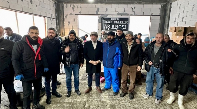 Tahsin Tarhan, Malatya'da Ercan Dalkılıç aşevini ziyaret etti!