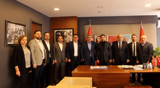 KOTO'dan CHP İl Başkanı Sarı'ya 'hayırlı olsun' ziyareti