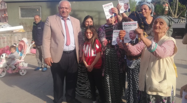 Aksoy kapı kapı dolaşıp açılışa davet etti