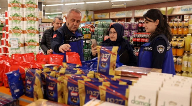 Büyükşehir Zabıtası'ndan bayram öncesi denetim