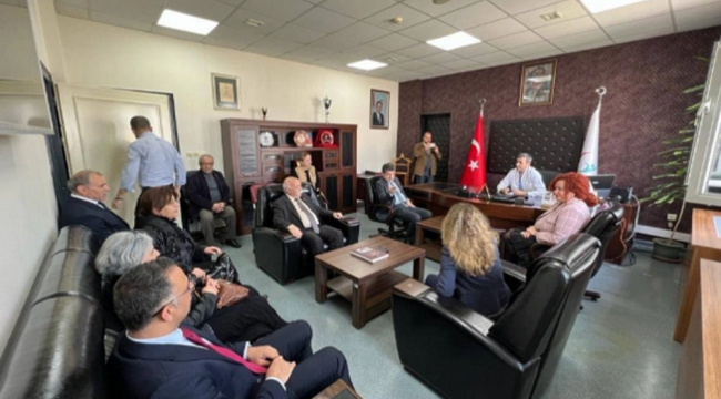 CHP adaylarından Darıca'daki sağlık çalışanlarına ziyaret