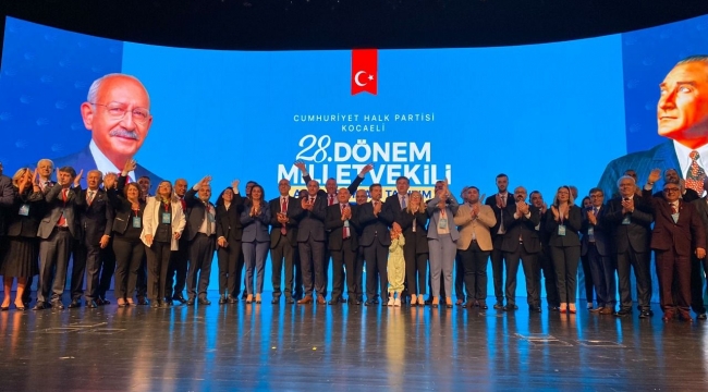 CHP Kocaeli aday adaylarını tanıttı!