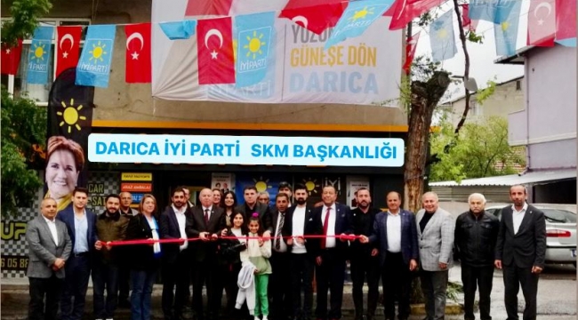 İYİ Parti Darıca'dan iki tane SKM açılışı
