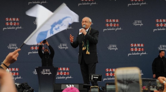Kılıçdaroğlu ve Akşener, 'Millet Buluşmaları' mitinginde Kocaelilerle buluştular