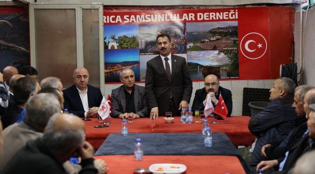 Milletvekili Yaman Darıca'da dernekleri ziyaret etti
