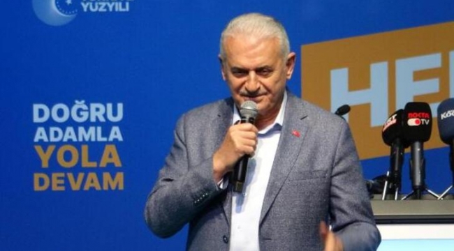 Binali Yıldırım Kocaeli'de konuştu; Oyu millet verecek, size ne oluyor ?