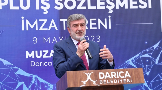 Milletvekili Çakır, Darıca'da işçilerin zam sevincini paylaştı