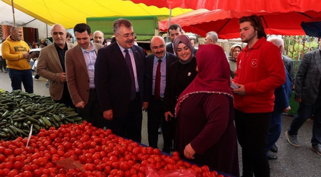 Milletvekili Veysel Tipioğlu, Darıcalılarla buluştu