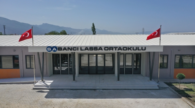 Sabancı Vakfı'ndan Rekor Sürede Hatay'da Okul Açılışı