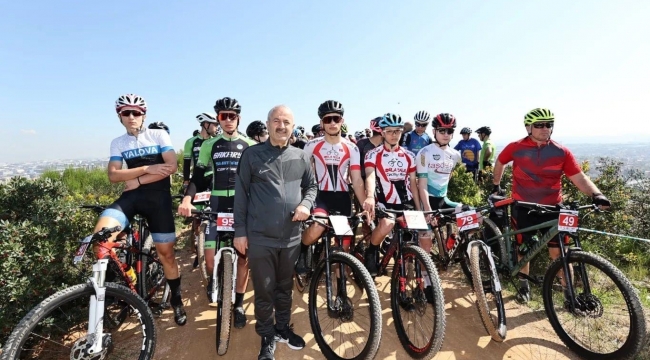 Ulusal Dağ Bisikleti Kupası Yarışları Gebze'de yapıldı