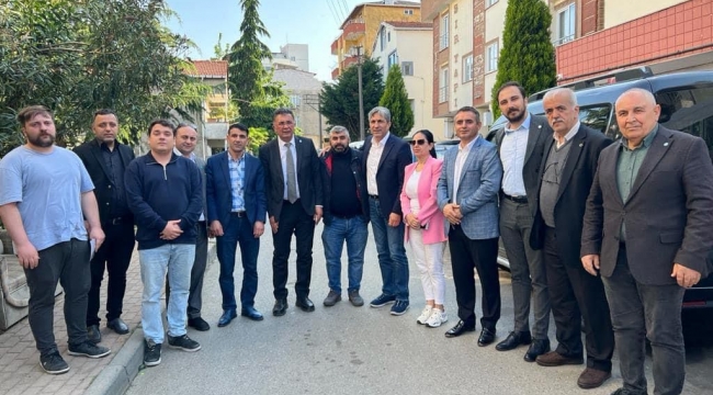 Yıldız, Çayırova'da ziyaretlerine devam ediyor