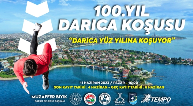 Darıca'da 100. Yıl koşusu düzenlenecek