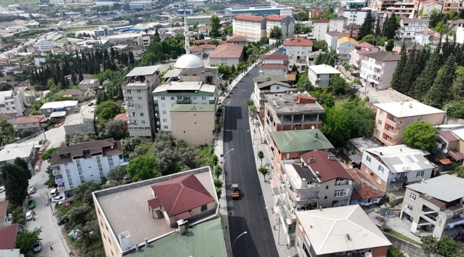 Dilovası İstiklal Caddesi yenilendi