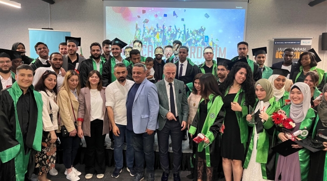 Kocaeli’nin uluslararası öğrencileri mezuniyet heyecanı yaşıyor