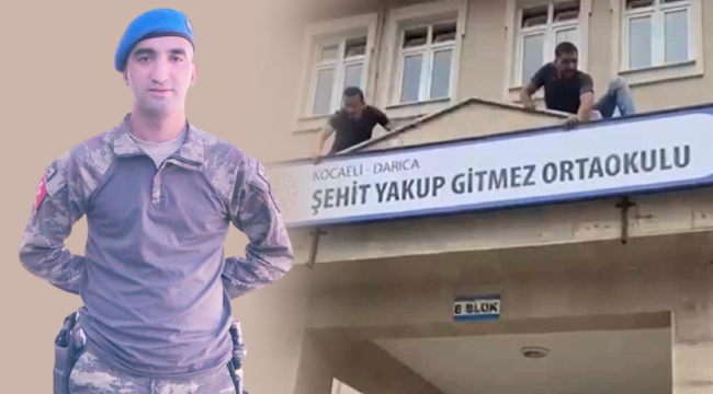 Darıcalı şehidimiz Yakup Gitmez'in ismi o okulda yaşatılacak!