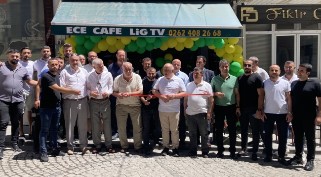 Ece Cafe, Darıca'da hizmete açıldı