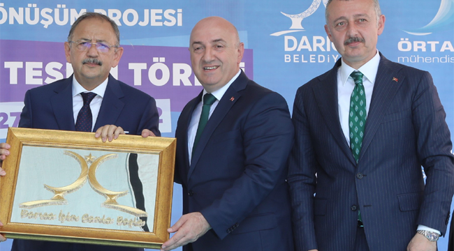 Bakan Özhaseki, açılış için Darıca'ya geliyor