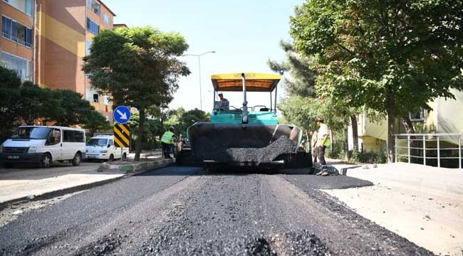 Çayırova’da asfalt seferberliği tam gaz devam