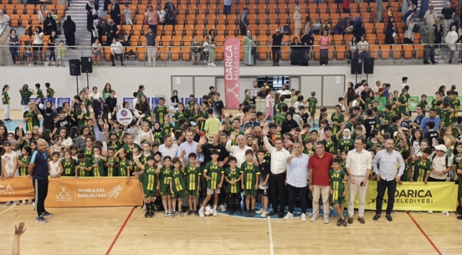 Darıca'da Spor Okulları'nda coşkulu kapanış
