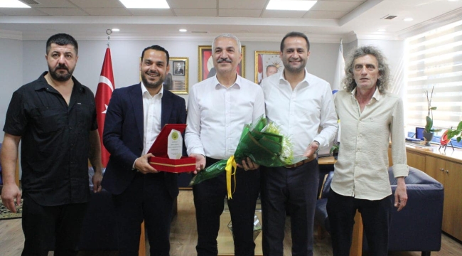 Darıca G.B'den GTO Başkanı Aslantaş'a ziyaret