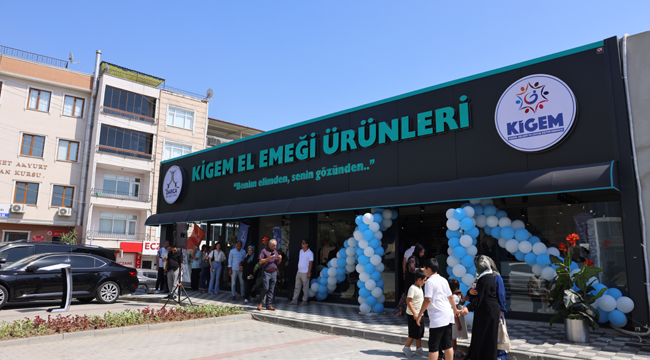 Darıcalı kadınların el emeği gelire dönüşüyor