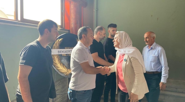 Başkan Hürriyet, Yılmaz ailesini acılı günlerinde yalnız bırakmadı