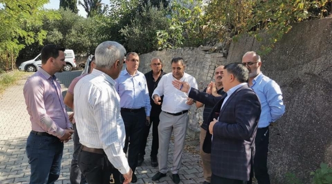 Başkan Şayir, sorunları yerinde inceliyor!