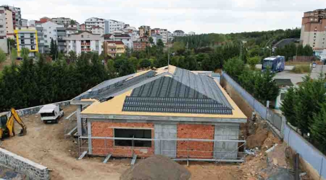 Gençlik Merkezi'nin kaba inşaatı tamamlandı