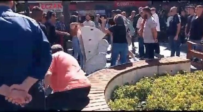 SMA’lı Sümeyye için kurulan yardım standına saldırı