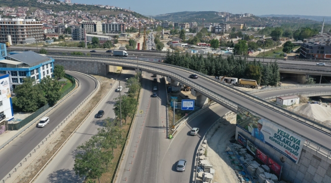 Yeşilova-Solaklar Kavşağı'nda ilerleme yüzde 40