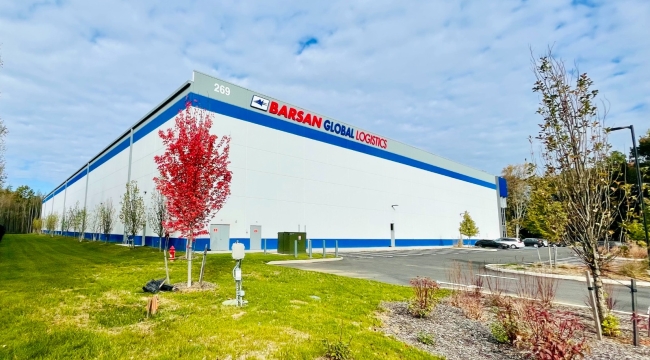 Barsan Global'den, New Jersey'de Yepyeni Lojistik Tesis