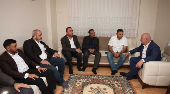 Başkan Bıyık'tan gönül ziyaretleri