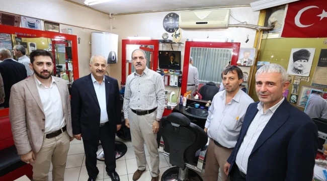 Başkanlardan Esnaf Ziyaretleri