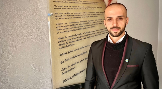 İYİ Parti Gebze ilçe Gençlik Kolları'na Mazlum Zengin atandı